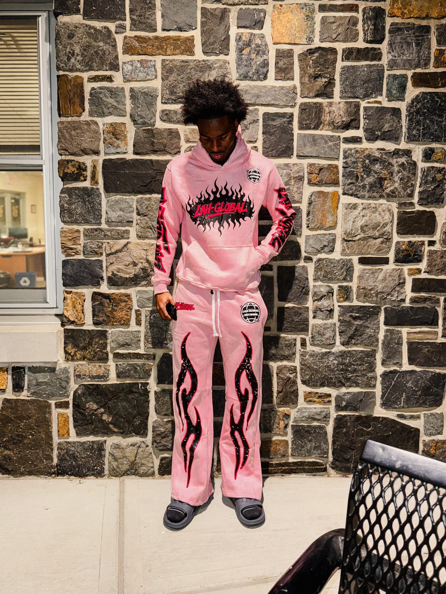 LAH-GLOBAL Graffiti Pink Full Set