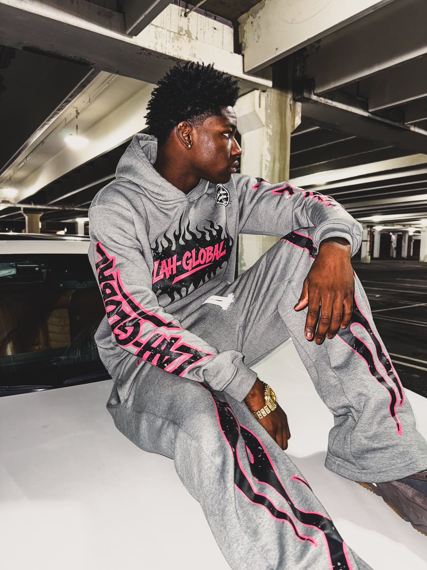 LAH-GLOBAL Graffiti Grey Full Set