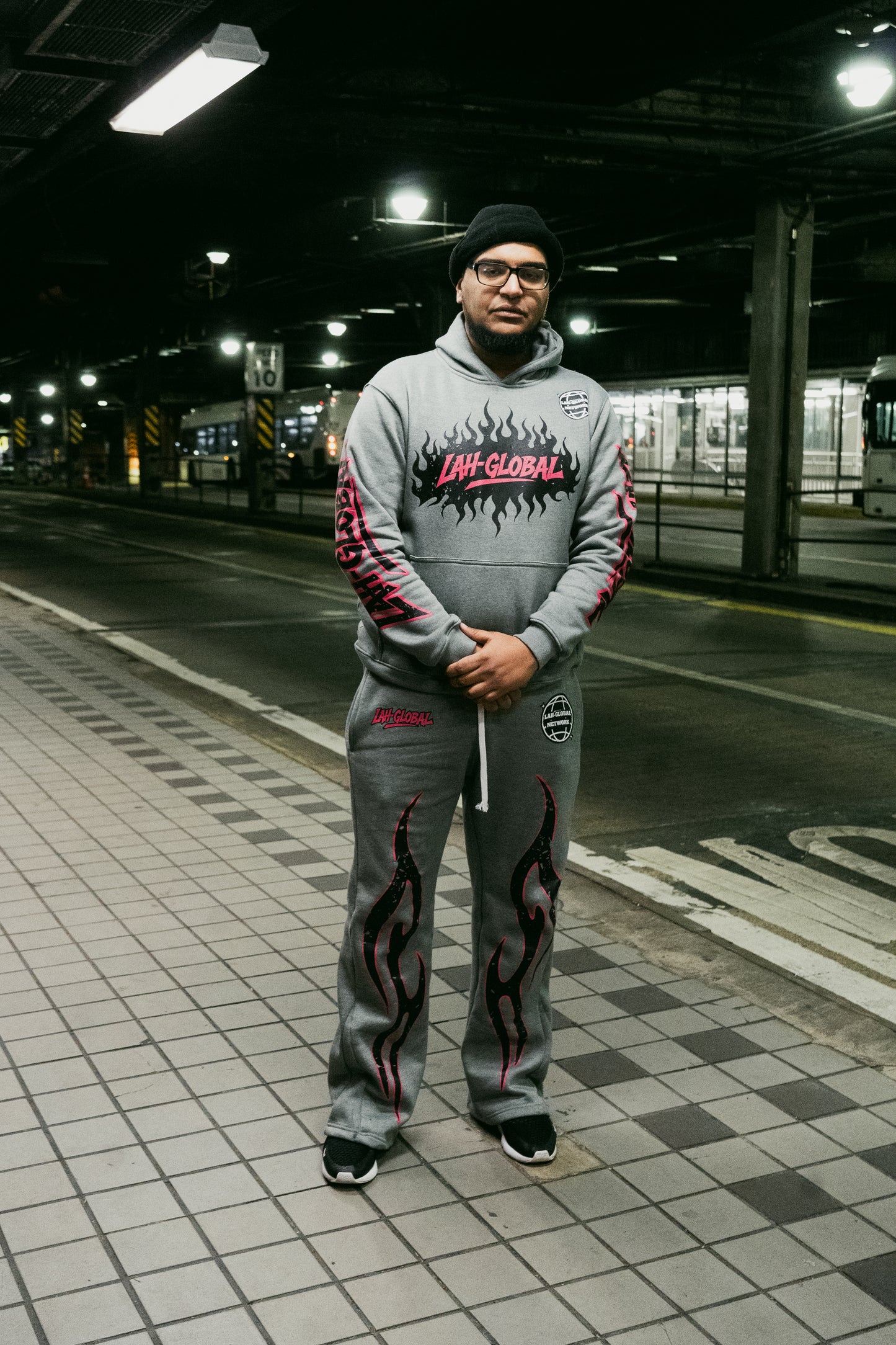 LAH-GLOBAL Graffiti Grey Full Set