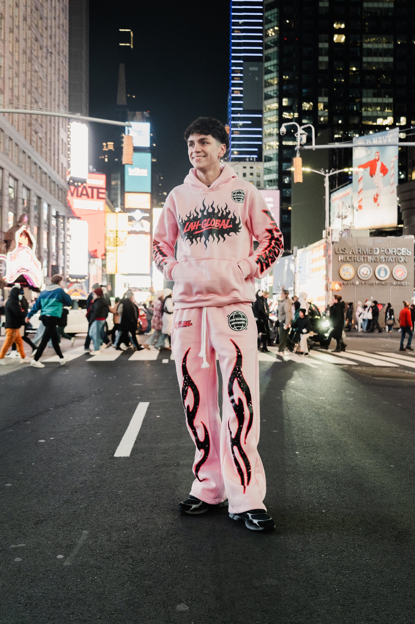 LAH-GLOBAL Graffiti Pink Full Set